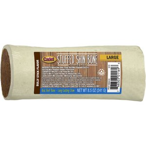 Cadet Stuffed Shin Bones Dog Chew, Bully Stick