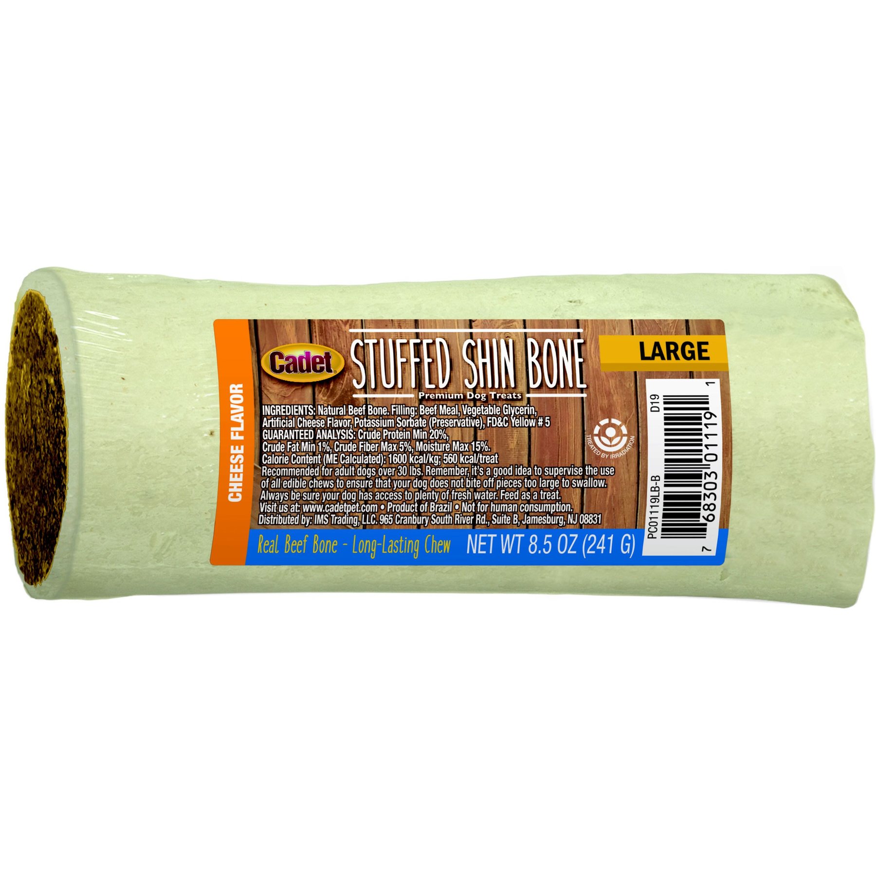 Cadet Stuffed Shin Bones Cheese Flavor Dog Bones