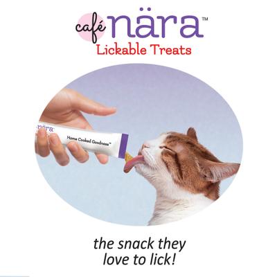 Show full view: Cafe Nara Tuna Flavored Lickable Cat Treats, 2-oz bag, 4 count slide 4 of 4