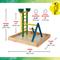 Show in main carousel: Caitec 18-in Junior Playground with Cups Bird Perch slide 4 of 9
