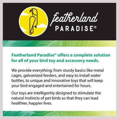 Show full view: Caitec 18-in Junior Playground with Cups Bird Perch slide 7 of 9