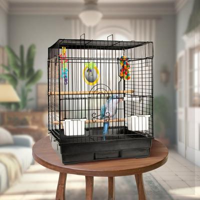Show full view: Caitec 448S Fun Kit Bird Cage, Black slide 2 of 6
