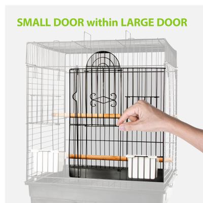 Show full view: Caitec 448S Fun Kit Bird Cage, Black slide 5 of 6