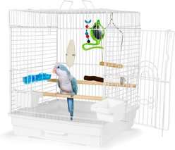Caitec 448S Starter Kit Bird Cage, White