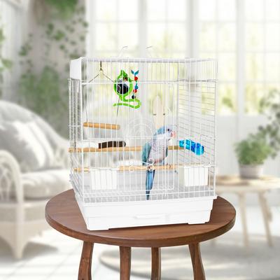 Show full view: Caitec 448S Starter Kit Bird Cage, White slide 2 of 5
