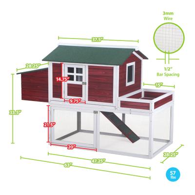 Show full view: Caitec Barn Style Pigeon Hutch, Large slide 4 of 6