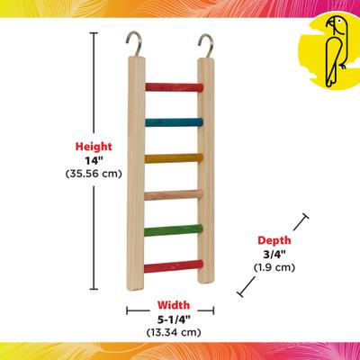 Show full view: Caitec Cockatiel Ladder, 12-in slide 3 of 10