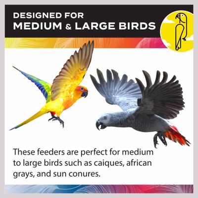 Show full view: Caitec Exterior Bird Cage Accessory, Small slide 5 of 9