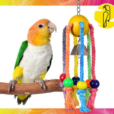 Show full view: Caitec Featherland Paradise Arachnid Bird Toy, Medium slide 2 of 9