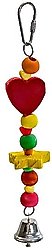 Caitec Featherland Paradise Balls & Hearts Bird Toy