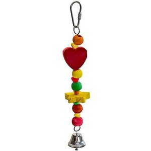 Caitec Featherland Paradise Balls & Hearts Bird Toy