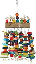 Caitec Featherland Paradise Bamboo Log Bird Toy, X-Large