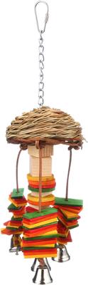 Show full view: Caitec Featherland Paradise Basket Twister Bird Toy slide 5 of 8