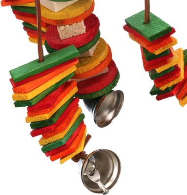 Show full view: Caitec Featherland Paradise Basket Twister Bird Toy slide 8 of 8