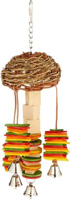 Show full view: Caitec Featherland Paradise Basket Twister Bird Toy slide 3 of 8