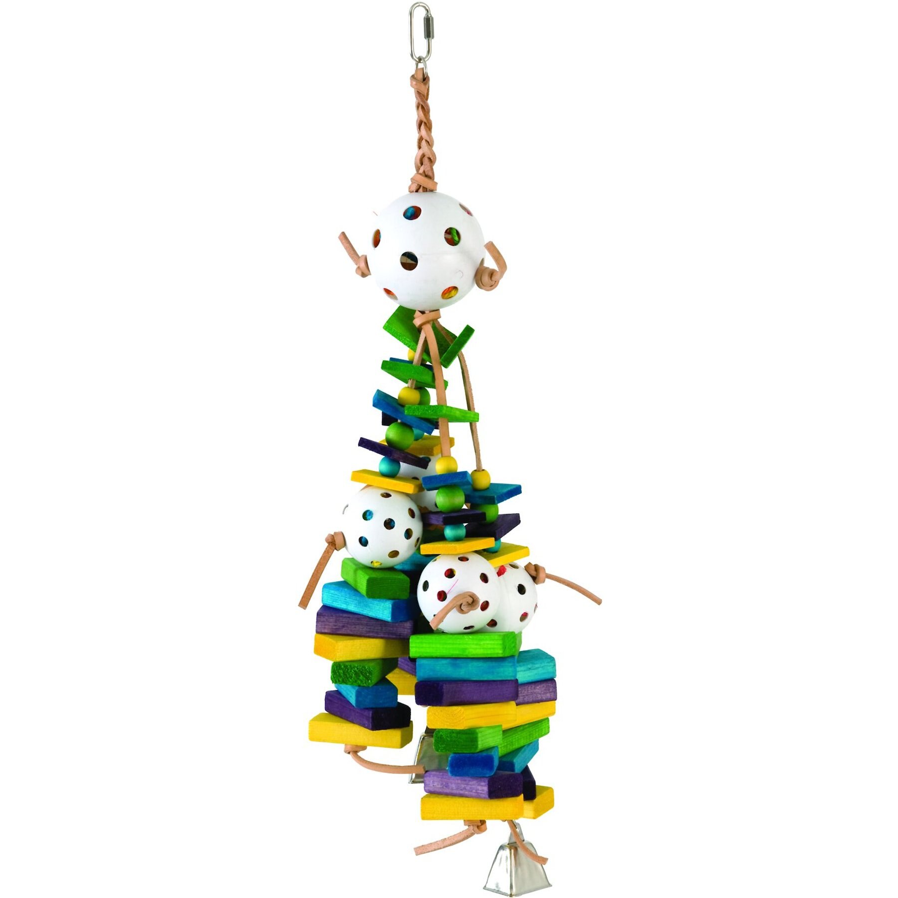 Caitec Featherland Paradise Batter Up Bird Toy, Large