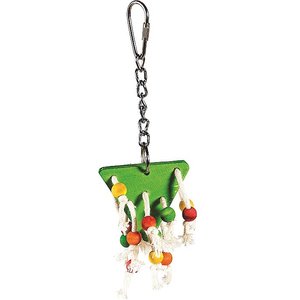 Caitec Featherland Paradise Beaded Triangle Bird Toy