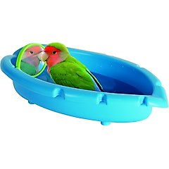 Caitec Featherland Paradise Birdie Bath Tub Bird Toy
