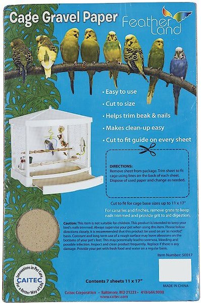 BirdCageLiners Poly Coated Bird Cage Liners, 150 count