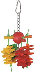 Caitec Featherland Paradise Carousel Chew Bird Toy, Small