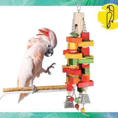 Show full view: Caitec Featherland Paradise Chewin Log Bird Toy slide 2 of 10