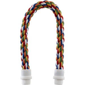 Caitec Featherland Paradise Cotton Perch Bird Toy, 1 x 16-in