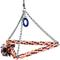 Show in main carousel: Caitec Featherland Paradise Cotton Pyramid Swing Bird Toy, Large slide 1 of 10