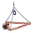 Caitec Featherland Paradise Cotton Pyramid Swing Bird Toy, Large