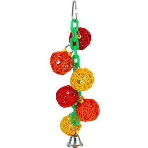 Caitec Featherland Paradise Crunch & Ding Bird Toy