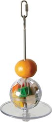 Caitec Featherland Paradise Fillable Ball & Kabob Bird Toy