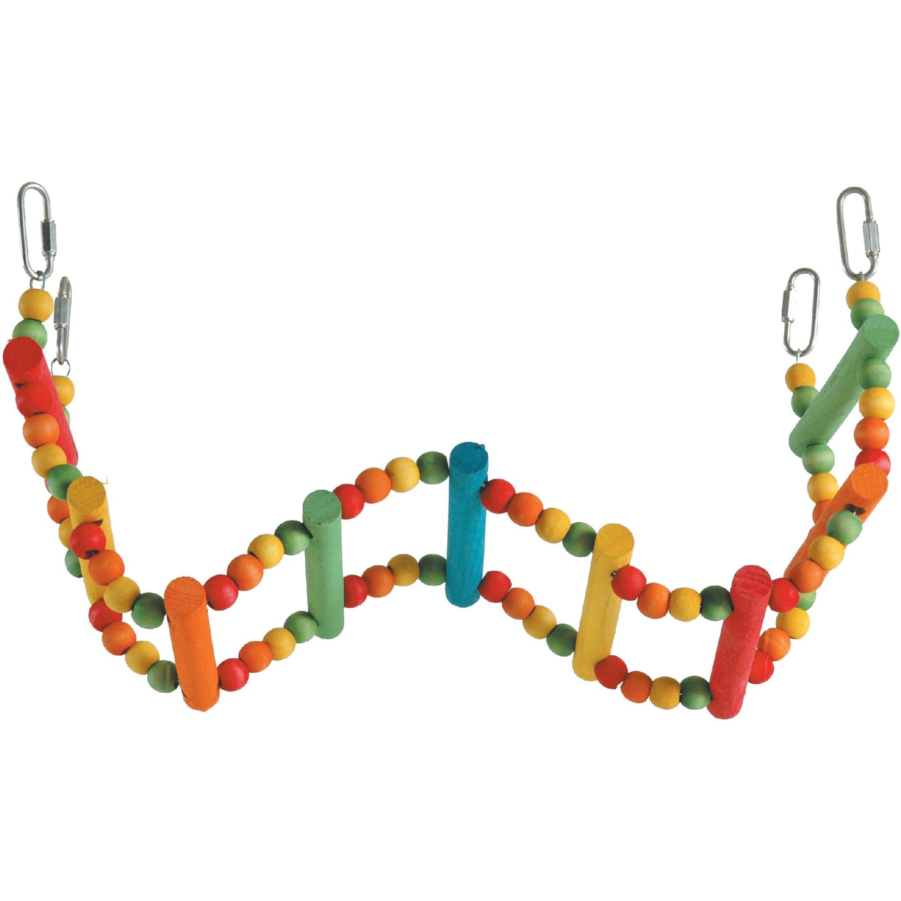 Caitec Featherland Paradise Flex Ladder Bird Toy, Medium