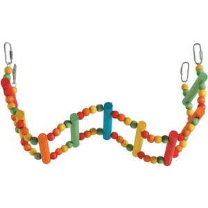 Caitec Featherland Paradise Flex Ladder Bird Toy, Medium