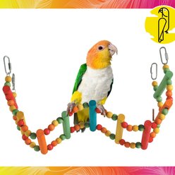 Caitec Featherland Paradise Flex Ladder Bird Toy, Medium slide 2 of 9