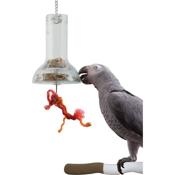 Caitec Featherland Paradise Foraging Capsule Bird Toy