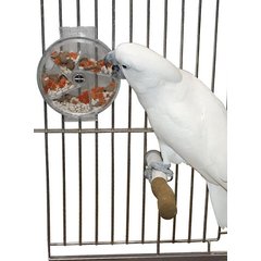 Caitec Featherland Paradise Foraging Wheel Bird Toy