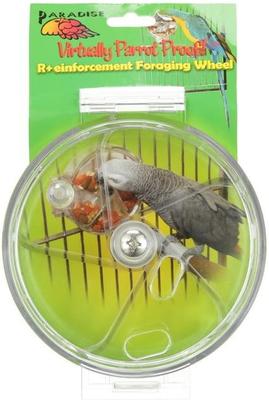 Show full view: Caitec Featherland Paradise Foraging Wheel Bird Toy slide 3 of 8