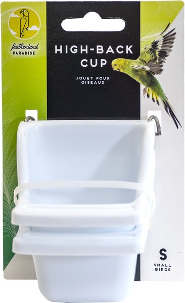 Penn-Plax High-Back Seed & Water Cup W/Perch 4 Oz. #BA-804