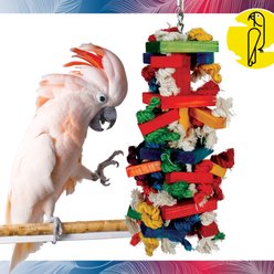 Caitec Featherland Paradise Knots N Blocks Bird Toy slide 2 of 9