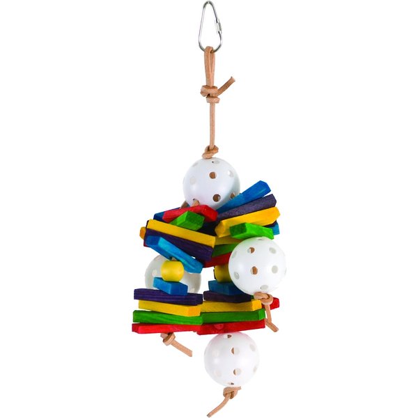 Caitec Featherland Paradise Pull N Tug Bird Toy, Small