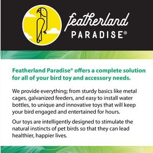 Caitec Featherland Paradise Mounting Pole with Spikes Bird Feeder