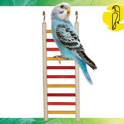 Show full view: Caitec Featherland Paradise Parakeet Ladder Bird Toy slide 2 of 10