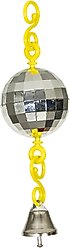 Caitec Featherland Paradise Plastic Disco Ball Toy Bird Toy