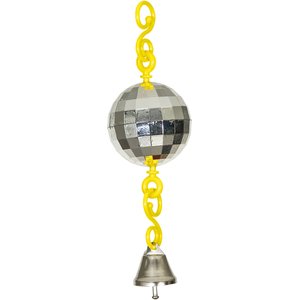 Caitec Featherland Paradise Orbital Disco Ball Bird Toy