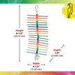 Show in main carousel: Caitec Featherland Paradise Popsicle Sticks Bird Toy slide 3 of 10