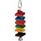 Show in main carousel: Caitec Featherland Paradise Rainbow Stack Bird Toy, Small slide 1 of 10