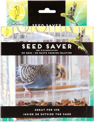 Show full view: Caitec Featherland Paradise Seed Corral No Mess Feeder Bird Toy slide 5 of 8