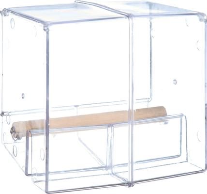 Show full view: Caitec Featherland Paradise Seed Corral No Mess Feeder Bird Toy slide 4 of 8