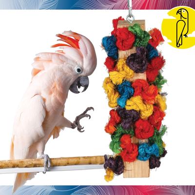 Show full view: Caitec Featherland Paradise Sisal Preening Pole Bird Toy slide 2 of 10