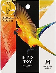 Caitec Featherland Paradise Spin & Chew Bird Toy slide 2 of 6
