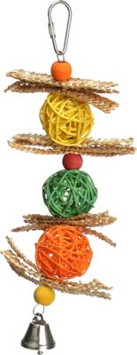 Show full view: Caitec Featherland Paradise Spin & Chew Bird Toy slide 6 of 6